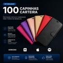 KIT 100 CAPINHAS CARTEIRA MAIS VENDIDOS IPHONE/SAMSUNG/MOTOROLA/XIAOMI