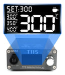 ESTAÇÃO DE SOLDA PROFISSIONAL GVM T115 SUNSHINE BIVOLT