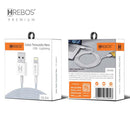 CABO TRANÇADO NEO USB LIGHTNING 1.5 METRO HREBOS CB-214I