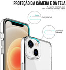 CAPINHA TRANSPARENTE SPACE COLLECTION SAMSUNG, MOTOROLA, XIAOMI E IPHONE