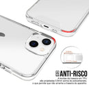CAPINHA TRANSPARENTE SPACE COLLECTION SAMSUNG, MOTOROLA, XIAOMI E IPHONE