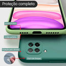 CAPINHA DE SILICONE INTERIOR AVELUDADO SAMSUNG, MOTOROLA, XIAOMI E REALME