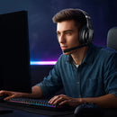 FONE DE OUVIDO HEADSET GAMER P3 CABO DE 2M LEY-2248 LEHMOX