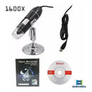 MICROSCÓPIO  DIGITAL USB ZOOM 1600X CÂMERA 2.0MP PROFISSIONAL