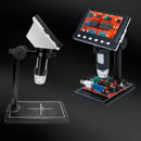 MICROSCÓPIO USB + TELA FULL HD 4.3 POLEGADAS ZOOM 1000X
