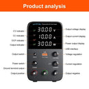 Fonte Digital WANPTEK WPS305H 30V 5A 110/220V